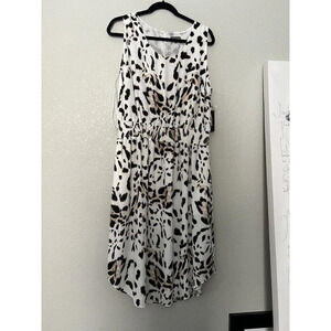 NWT Vince Camuto Leopard Dress Size 1X